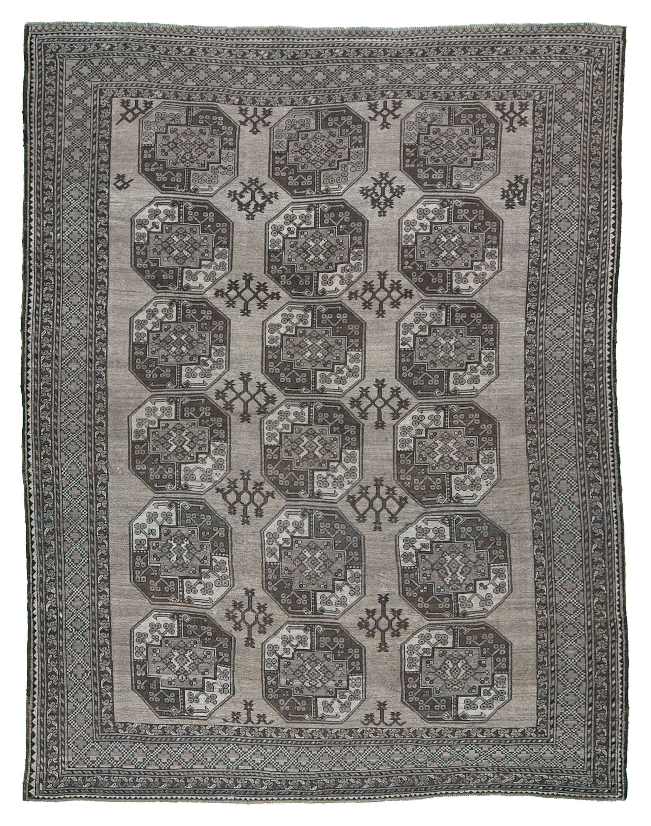 20417 Afghan Mongolia 10’8 x 8 Overhead