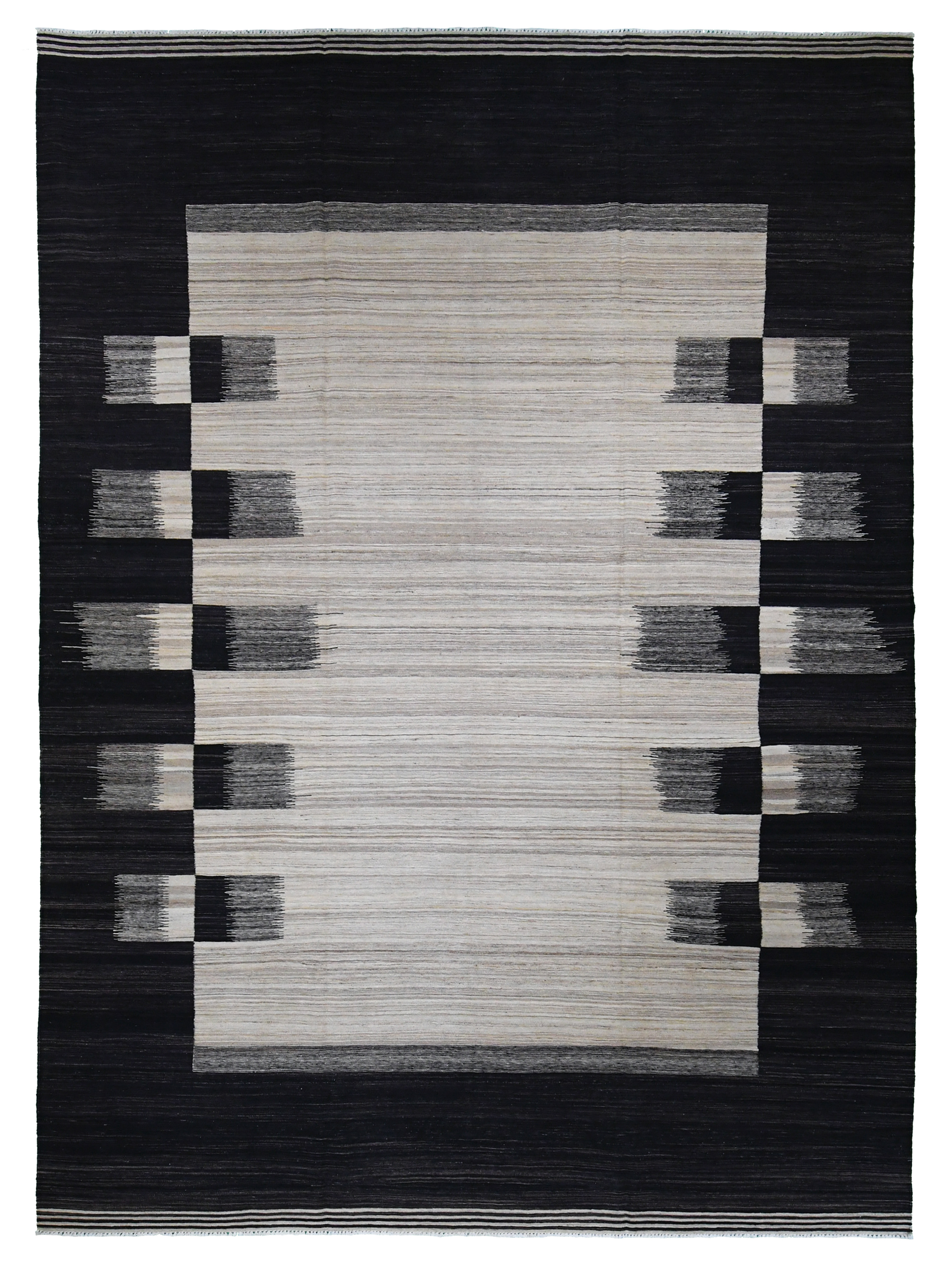 K5381 Afghanistan Kilim 13’9 x 10′