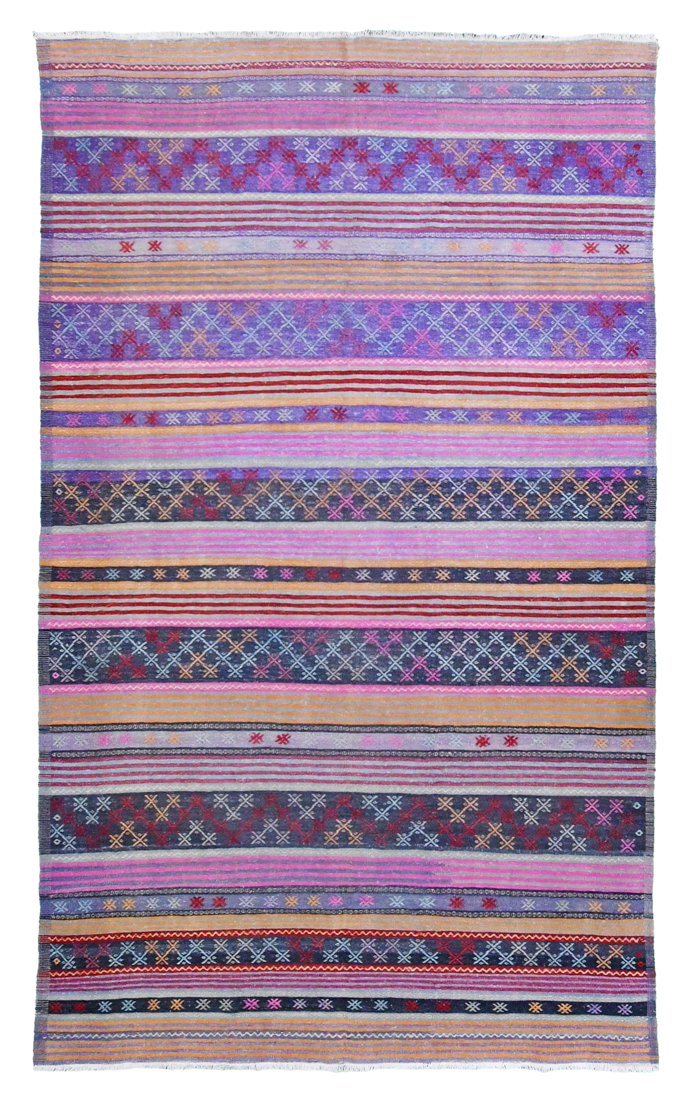 K4320 Turkish Anatolian Kilim 10′ x 5’8
