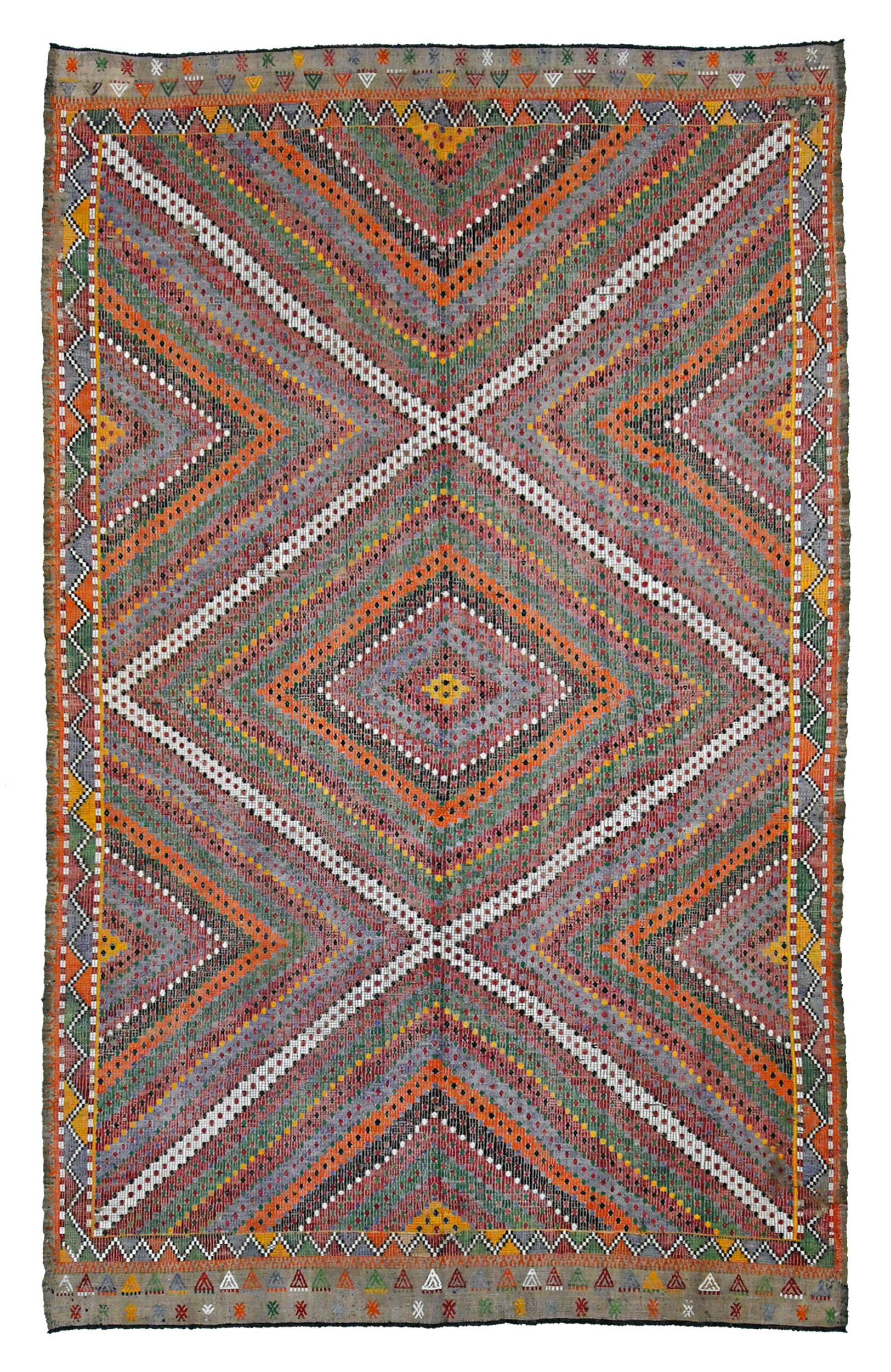 K4152 Persian Jajim 11′ x 6’8