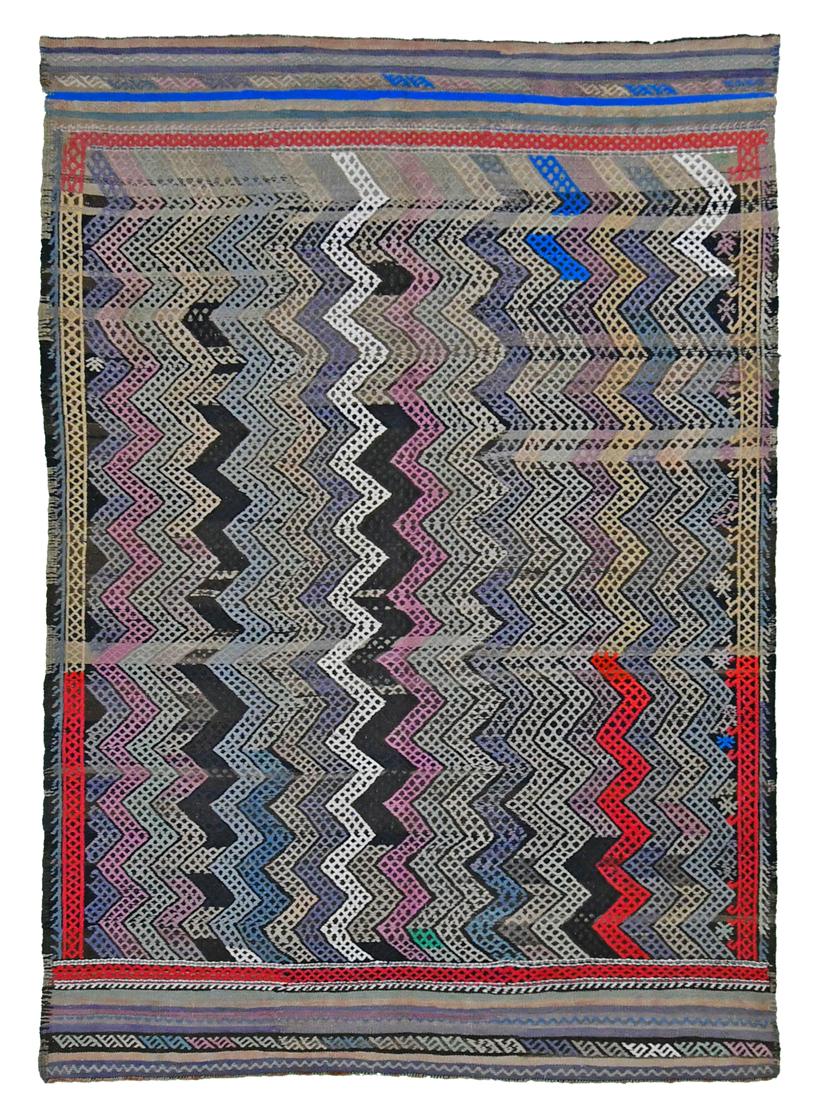 K5434 Turkish Anatolian Kilim 8’7 x 5’10