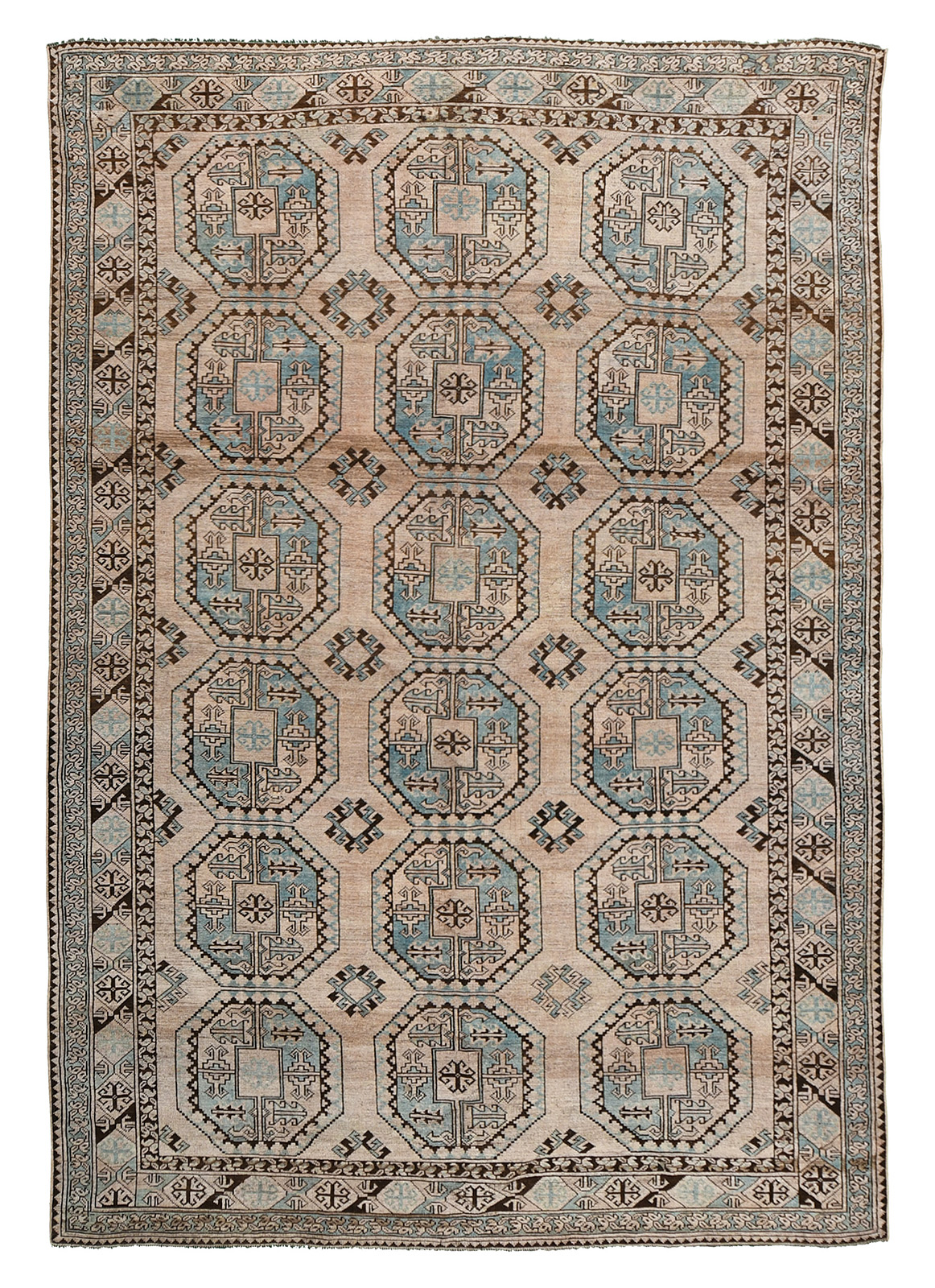 21174 Mongol Afghan 10.3 x 7.3 S