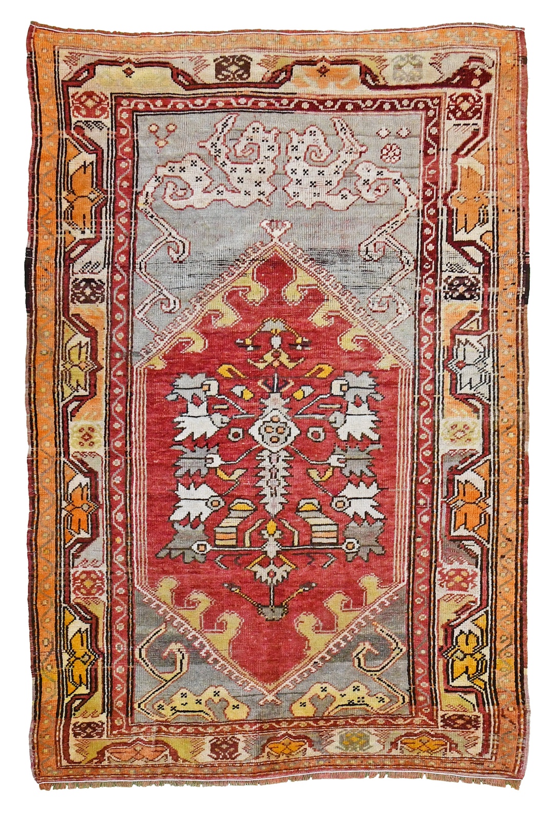 7235 Turkish Oushak Anatolian 6’3 x 4’2 copy